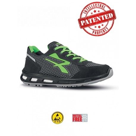 Scarpe antinfortunistiche U-Power, Red Pro NATE 01 FO SRC ESD