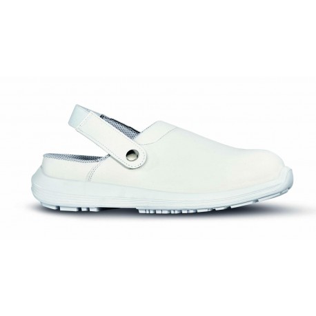 Scarpe antinfortunistiche U-Power, White68&Black SURGE GRIP